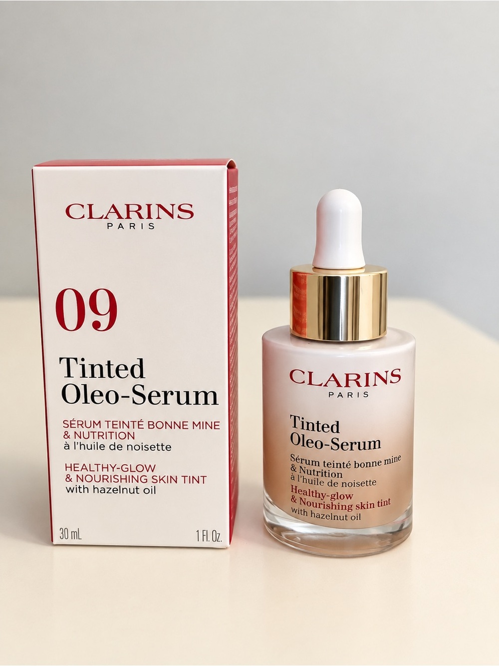 Clarins Tinted Oleo-Serum 09-Healthy Glow & Nourishing skin Tint